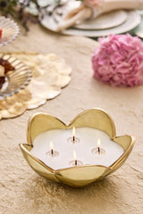 Eternal Bloom - Flower Bowl Candle | Green | Zen Garden