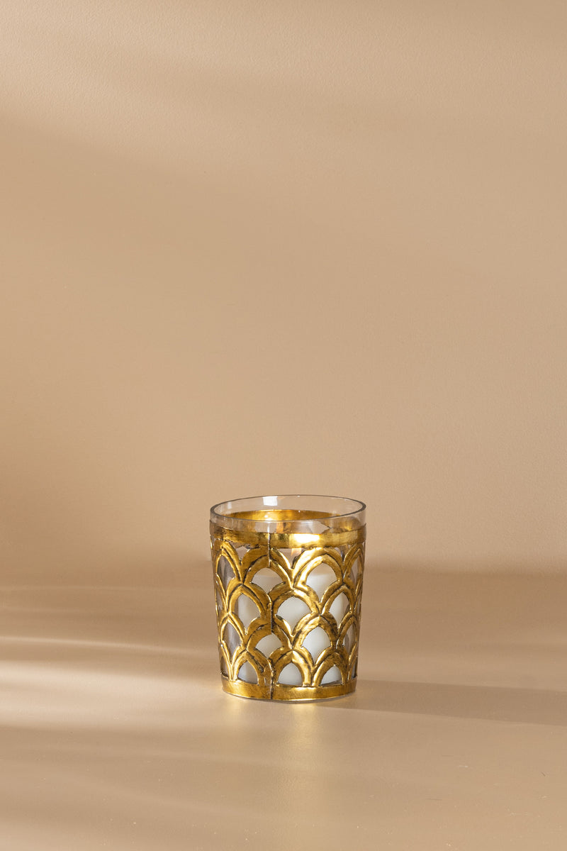 Heritage Hurricane Votive | Scented Candle