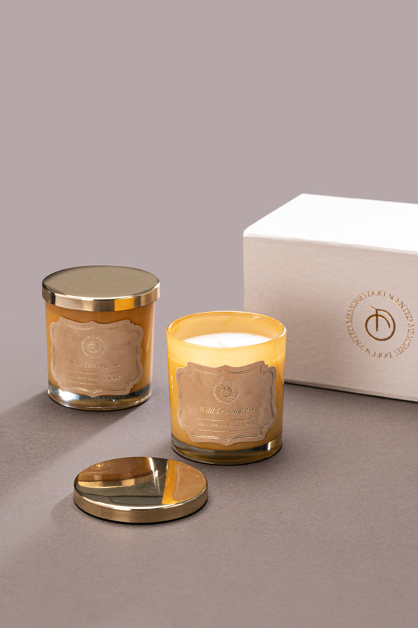 Illume Midis Gift Set of 2 | Wild Lemongrass | Scented Candle