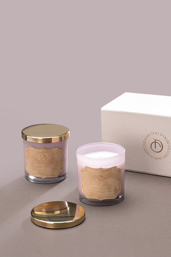 Illume Midis Gift Set of 2 | Lavender Breeze | Scented Candle