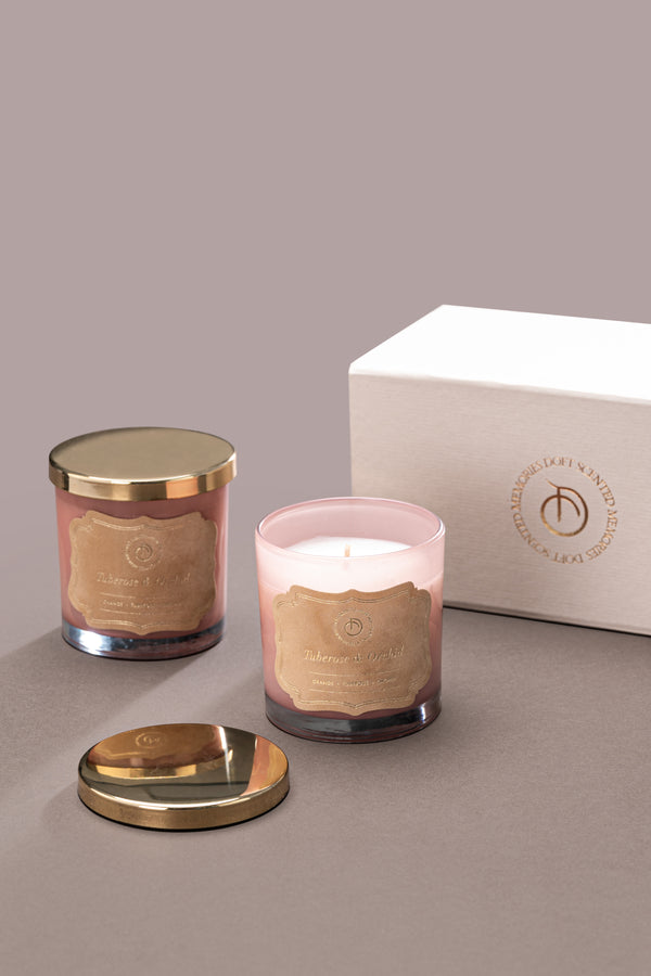 Illume Midis Gift Set of 2 | Tuberose & Orchid | Scented Candle