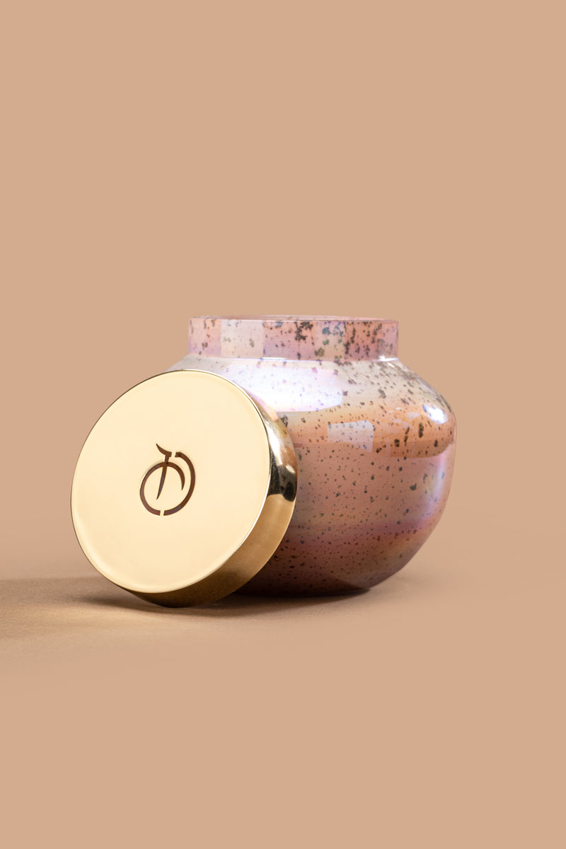 Earthy Glow | Pink | Scented Candle