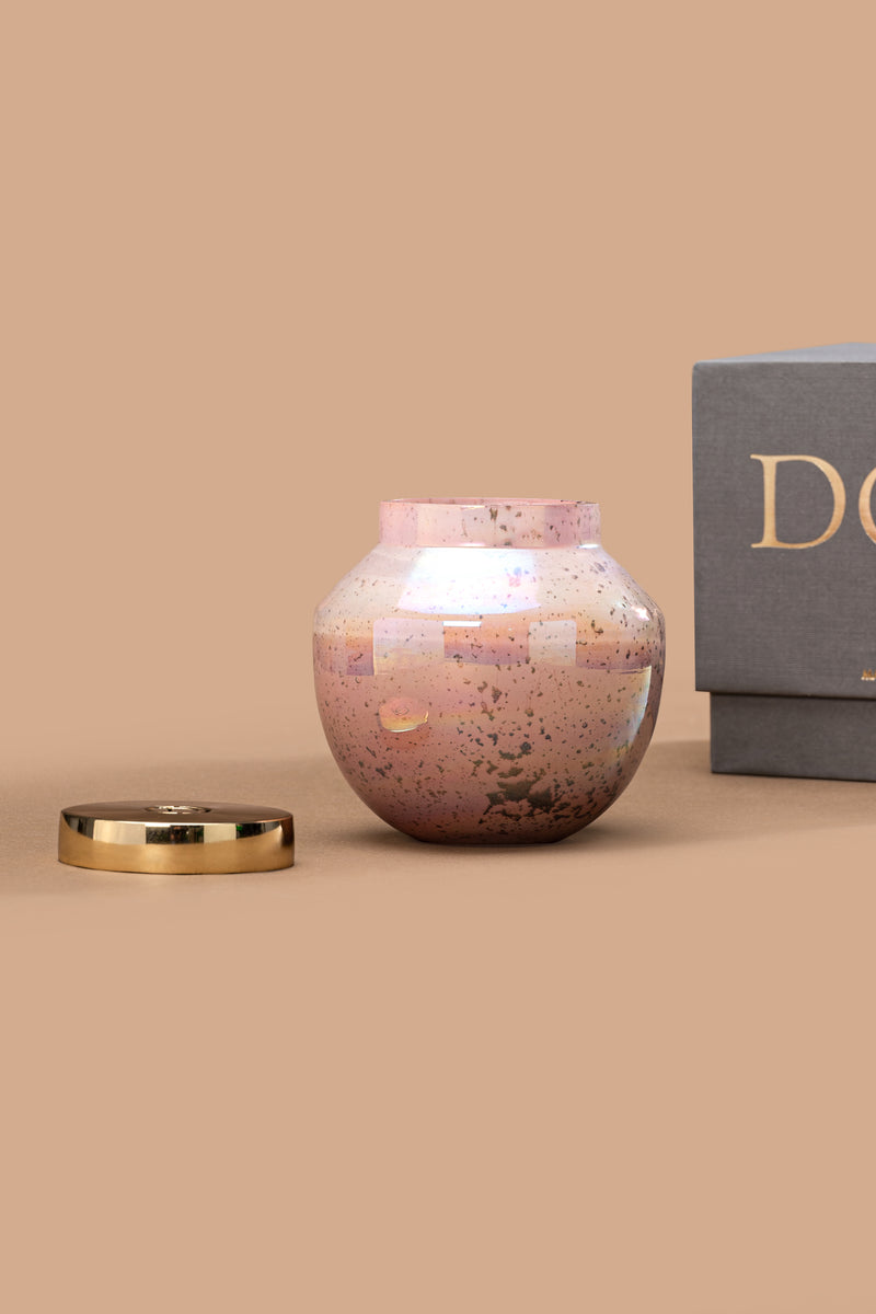 Earthy Glow | Pink | Scented Candle