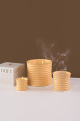 Daydream · Cylinder Candle · Peach · Gardenia Delight