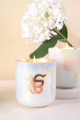 Ek Onkar | U-Glass Candle | Flower Blossom