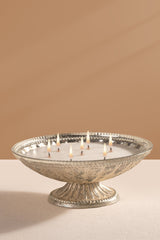 Heritage Heirloom - Bowl Candle | Silver | Whispering Jasmine