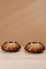 gift set owl candles 