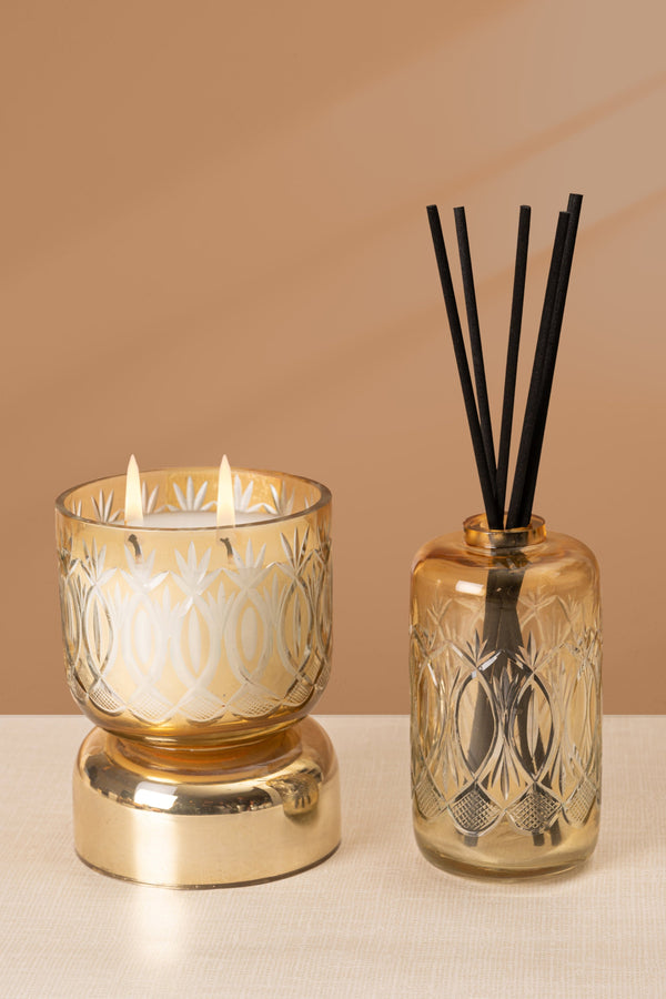 luxury gifting set of 2 - candle & diffuser