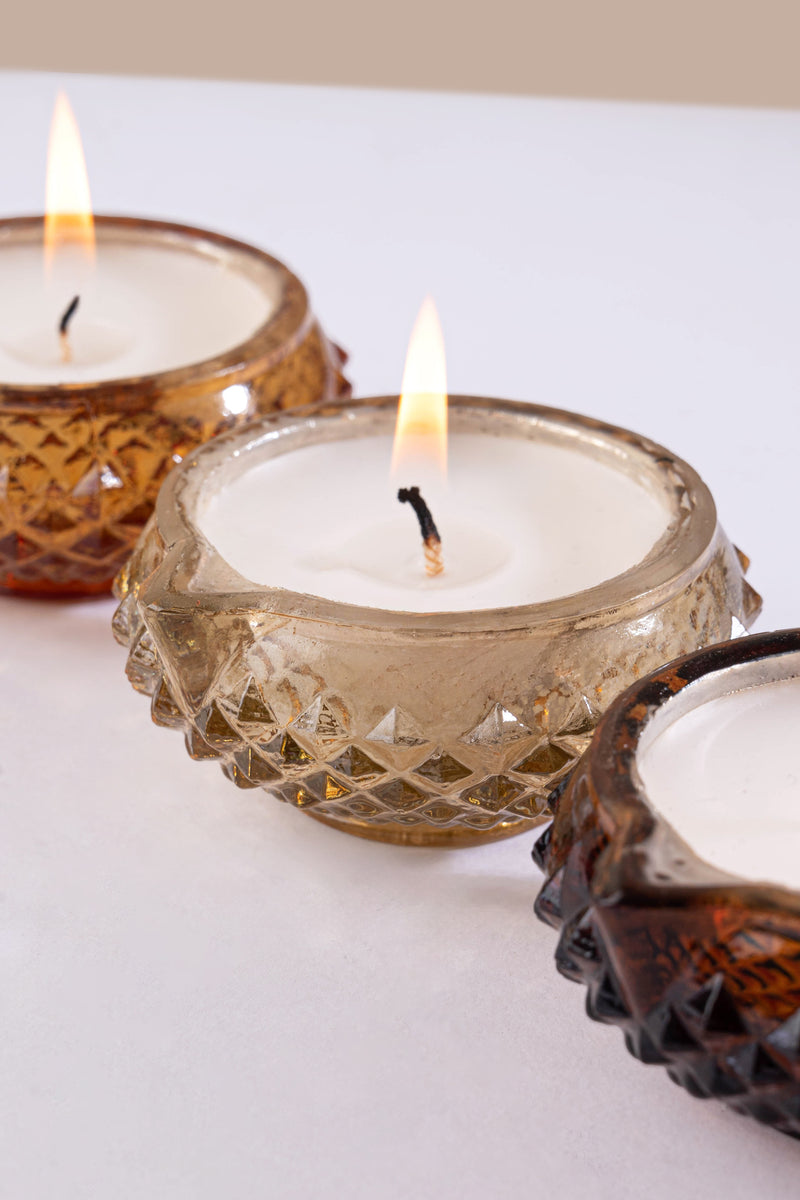 Aura Diya Set | Dewy Balsam | Set of 8
