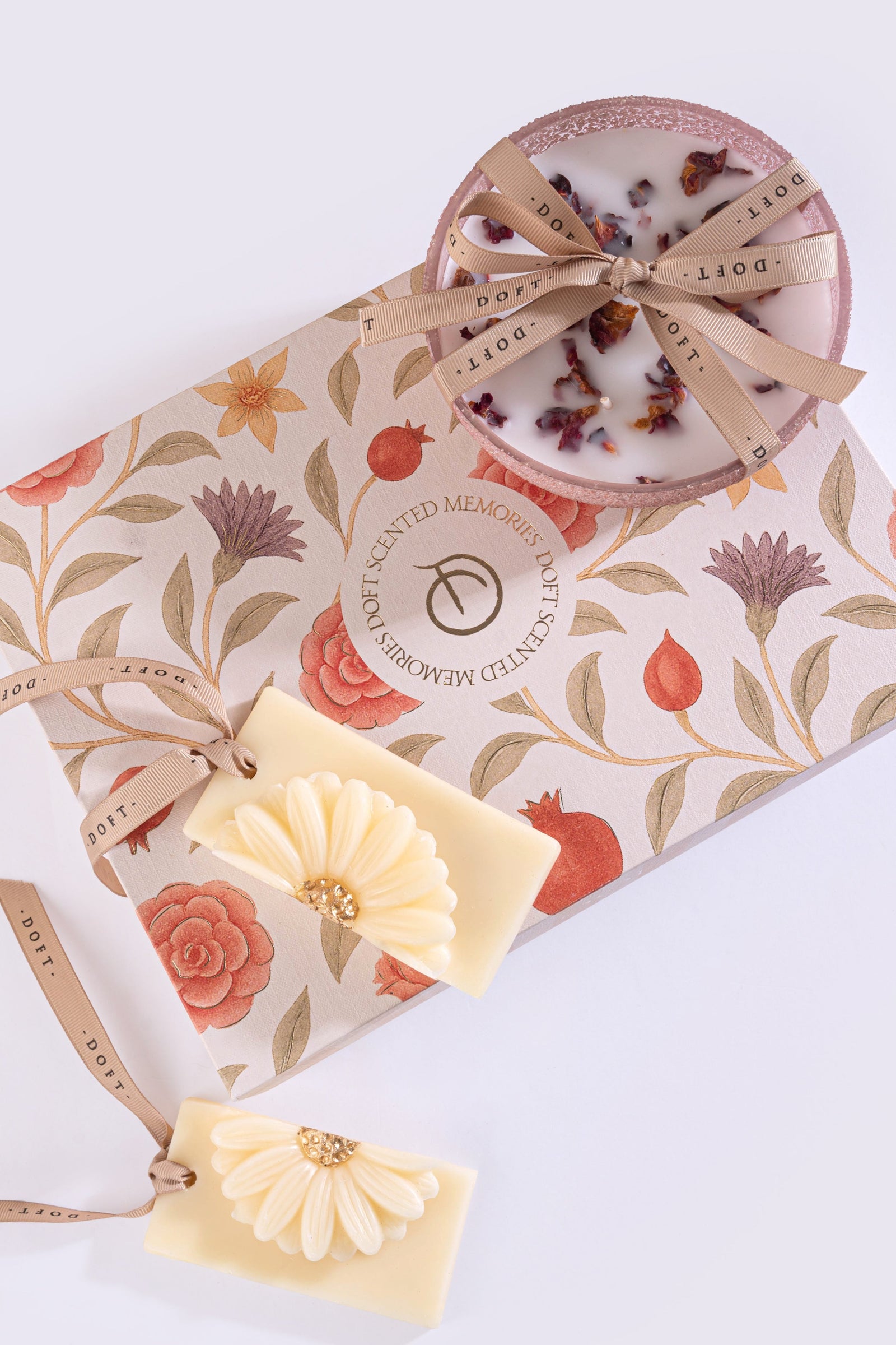 Scented Memories Gift Set- Rose Mini Bowl Candle & Whispering