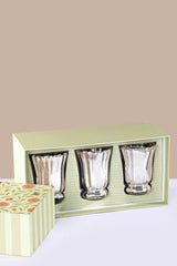 Silver Blossom - Gift Set | Silver | Santal Blush | Set of 3