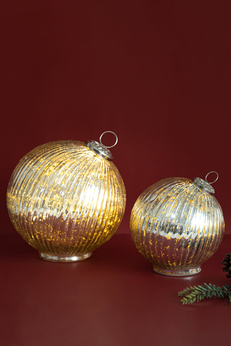 Winter Spheres - Led Globes | Silver