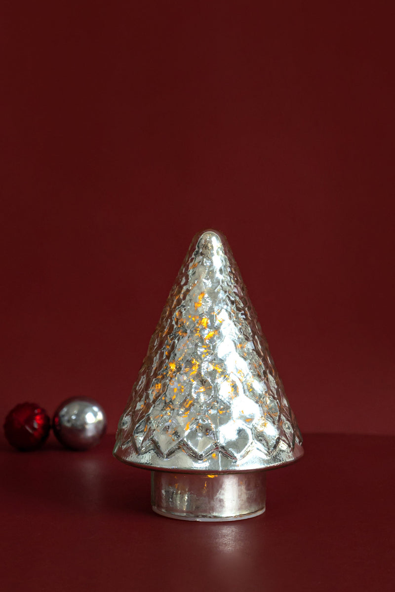 Little Forest - Led Trees | Silver | Set of 3