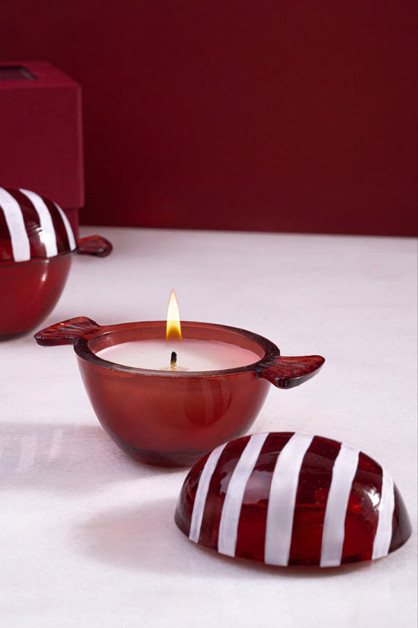 Sugar Candy - Scented Candle | Winter Berry | Set of 2