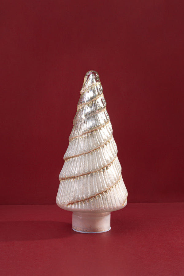 Swirl Led Tree | Pearl