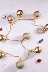 Gleam Garland - Ornaments | Gold