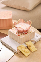 Eternal Bloom Gift Set | Pink Bowl Candle & Wax Tablet