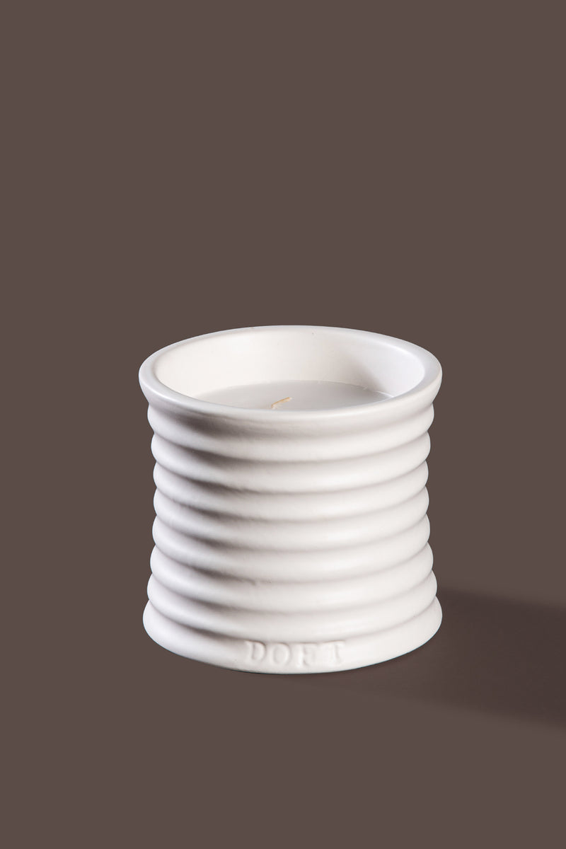 Stoneware | White | Scented Candle