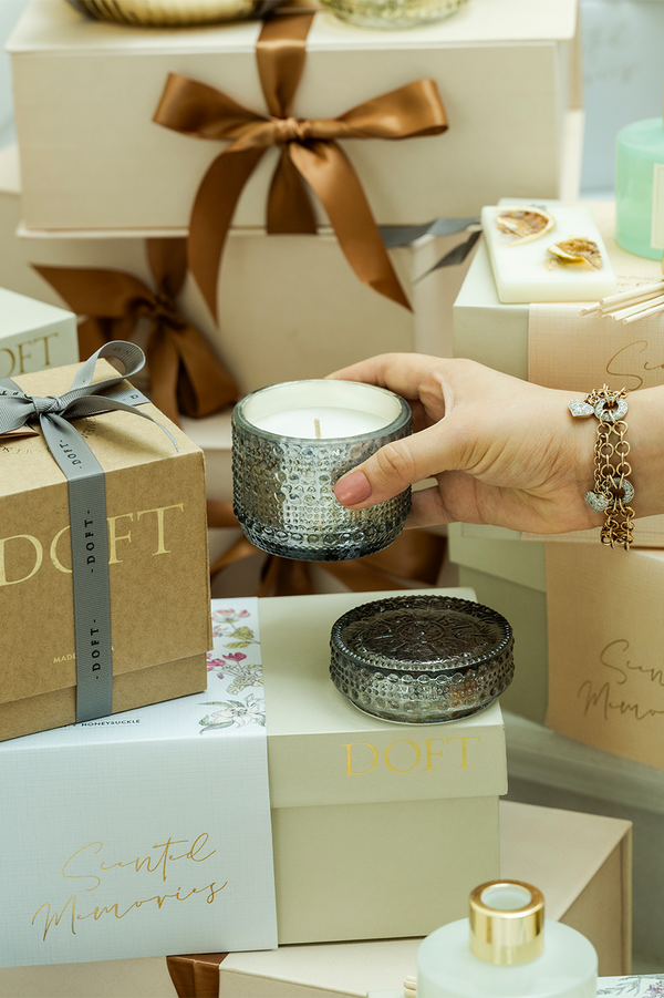 Diffuser & Trinket Jar candle set | Night Jasmine | Scented Candle