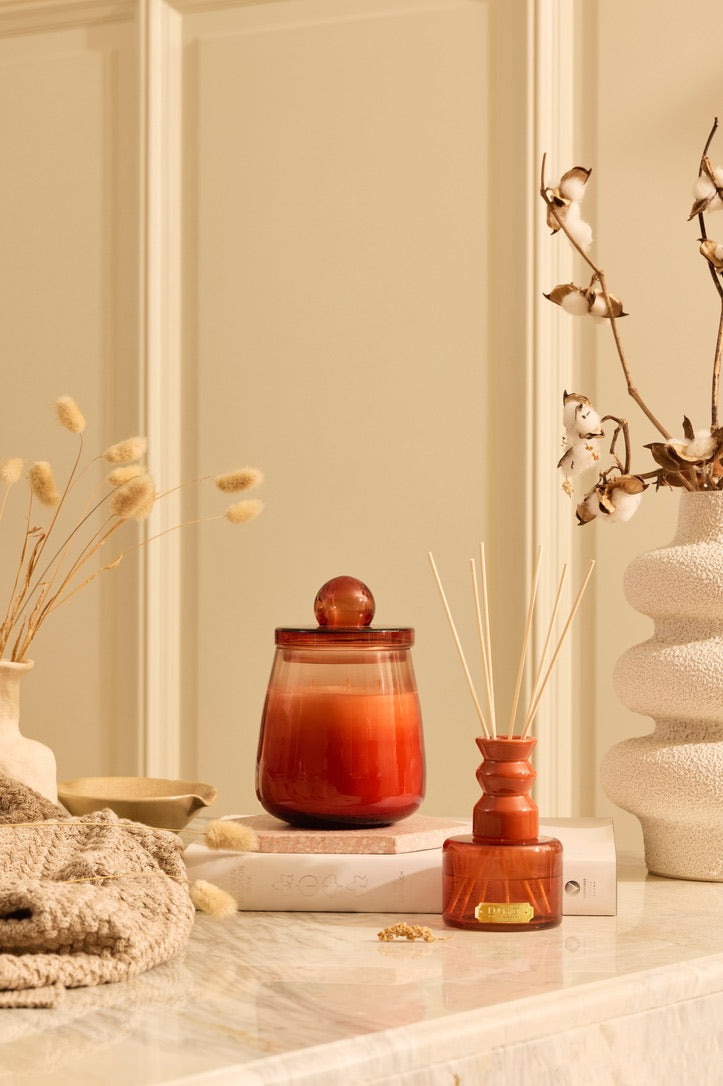 Cosmic Set - Candle (M) & Diffuser | Orange | Summer Nectar
