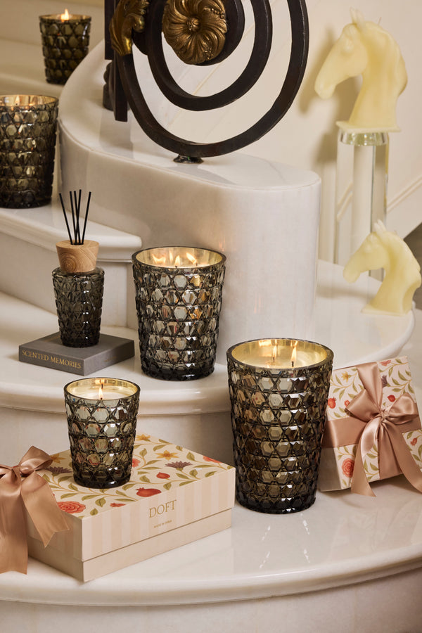 Royal  Ombré - Jar Candle | Smoke | Oud Rose