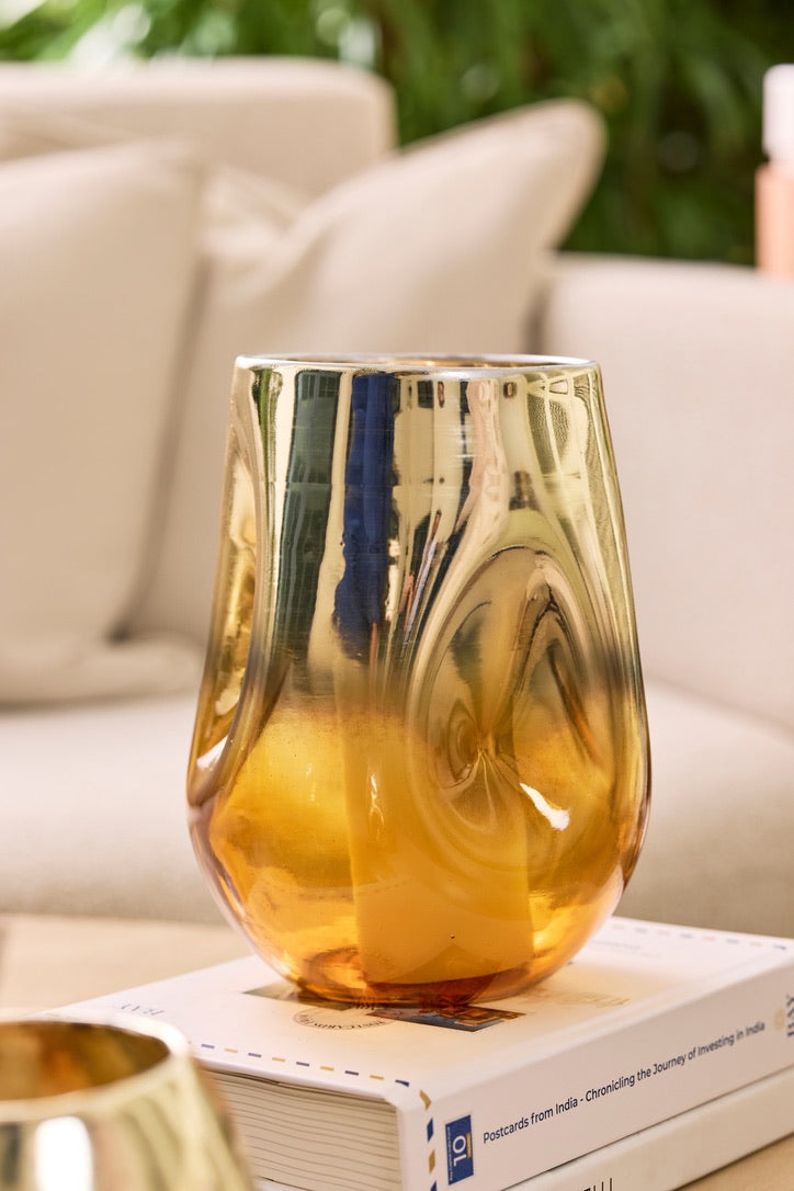 Molten Glow - Jar Candle | Gold | Patchouli Passion