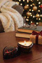 Happy-Go-Hearts - Macaron Candles | Red | English Rose