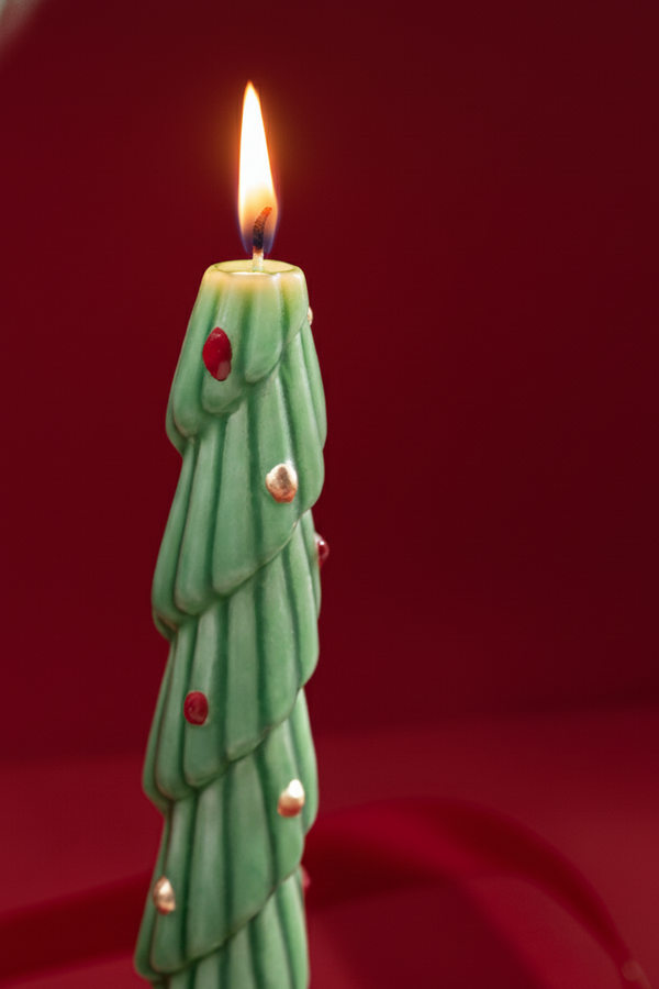 Nordic Trees Duo - Taper Candles | Set Of 2