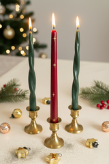 Nordic Trees Trio - Taper Candles | Set of 3