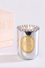 Radhe Radhe Candle | Silver | Whispering Jasmine