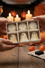 Little Haunts - Mini Candles | White | Amber Noir | Set of 6