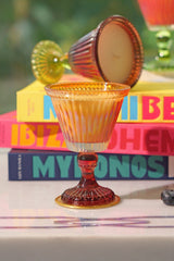 Sundae - Footed Candle | Amber | Salted Vanilla