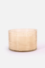 Ripples Cylinder Candle · Sunflare