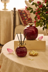 Anaar · Lid Jar Candle · Red · Pomegranate Orchand