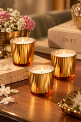 Golden Votives · Gift Set of 3
