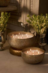 Patina Pillars Bowl Candle