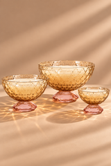 Rosé Royale Footed Candle