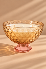 Rosé Royale Footed Candle