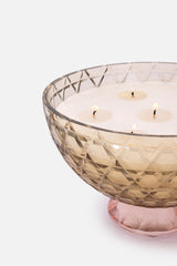 Rosé Royale Footed Candle