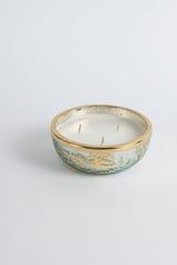 Aqua Foiled Mini Bowl | Scented Candle