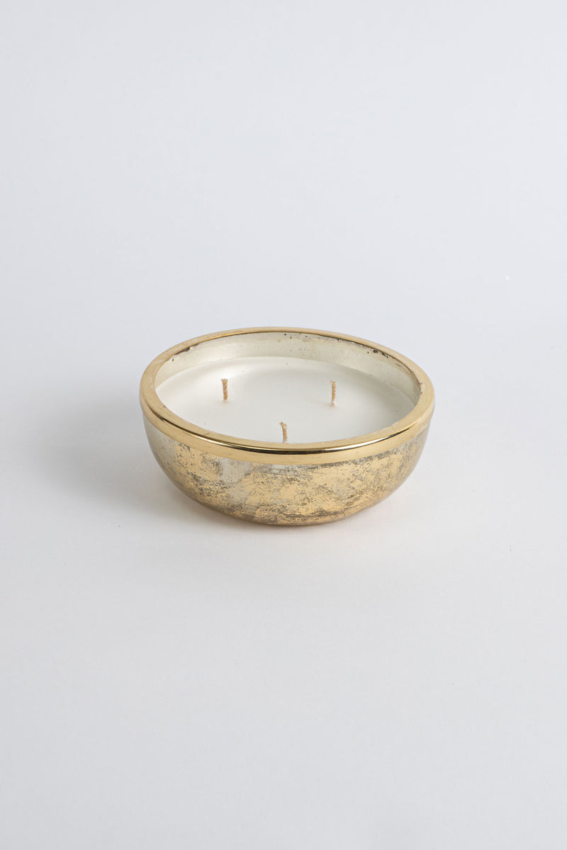 Gold Foiled Mini Bowl | Scented Candle