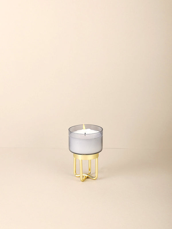 Smoke Footed Scented Candle