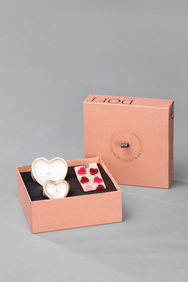 Red Sweetheart Trio | Scented Candles