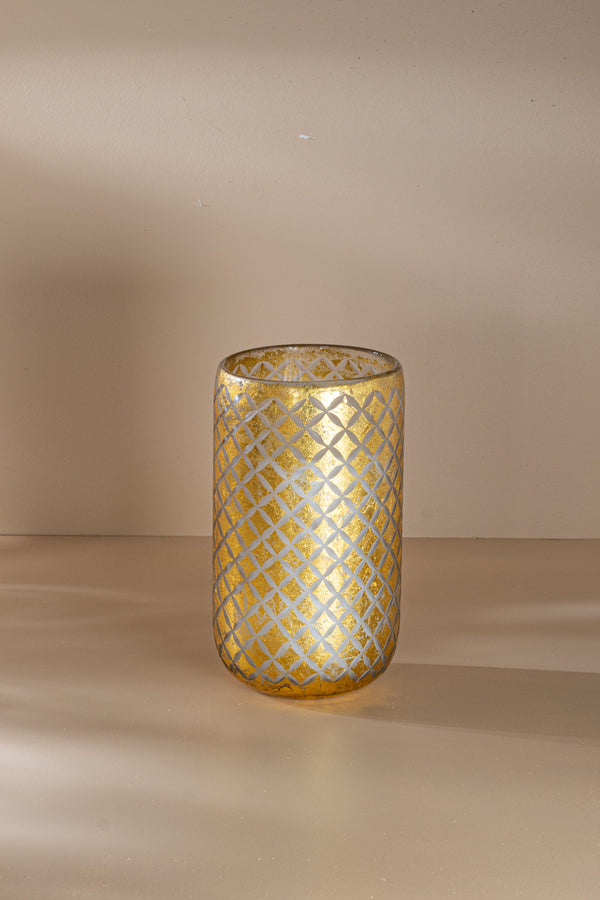 Gilded U-shaped Glass | Gold | Scented Candle