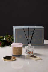 Diffuser, Single Wax Tablet & Lid Jar candle set | Lavender Breeze | Scented Candle