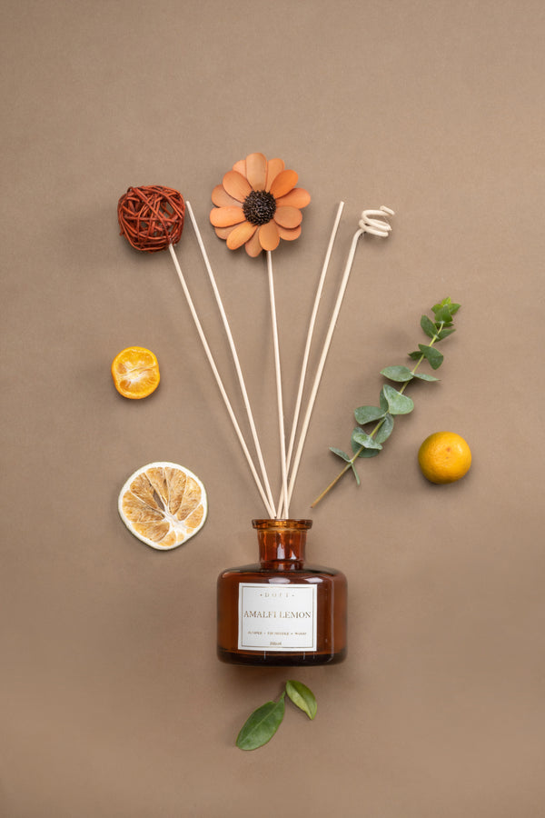 Amalfi Lemon | Scented Natural Diffuser