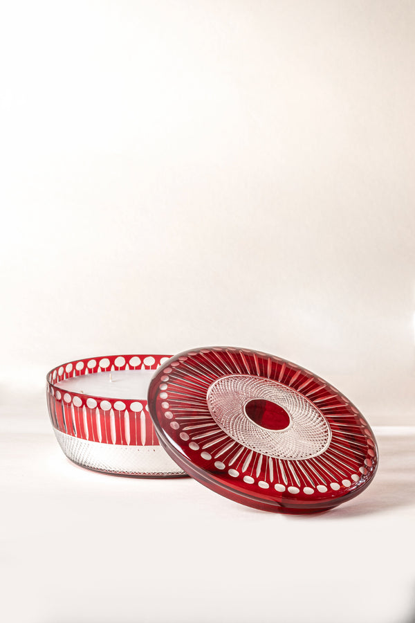 Royal Rouge Bowl with Lid | Scented Candle