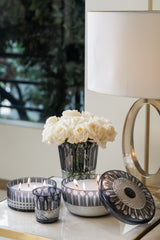 Royal - Lid Bowl Candle Set | Smoke | White Amber & Tonka | Set of 3