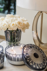 Royal - Lid Bowl Candle Set | Smoke | White Amber & Tonka | Set of 3