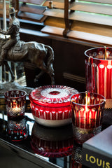 Royal Rouge Bowl with Lid Set Of 3 | Scented Candles